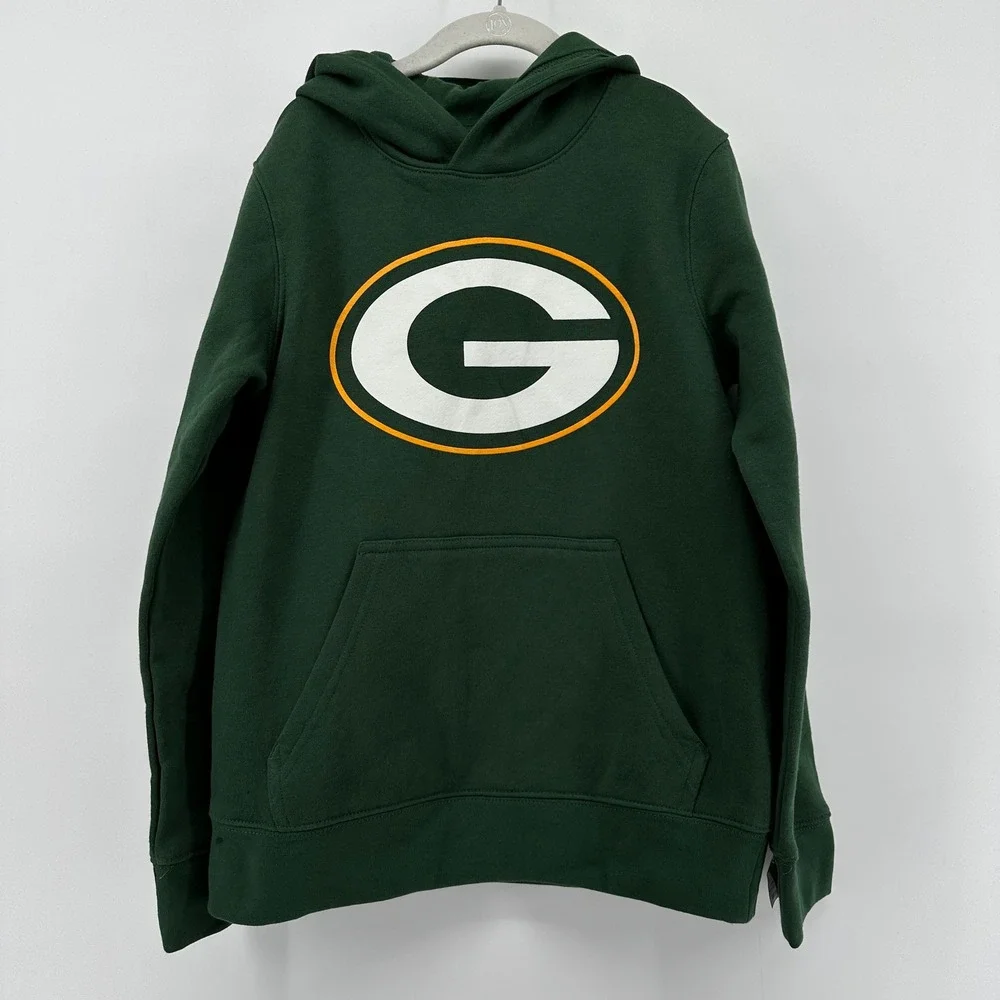 Nike Green Bay Packers Jordan Love 10 Kids Hoodie Green M 10/12 FA180409FGL2VIE